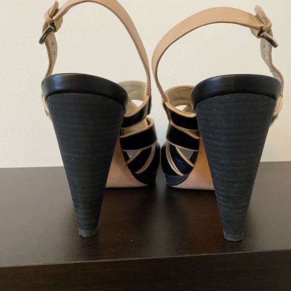 Cole Haan strappy heels. - Picture 4 of 7
